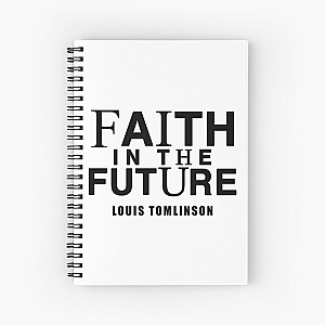 Louis Tomlinson Notebook - Louis Tomlinson Merch Faith In The Future Spiral Notebook
