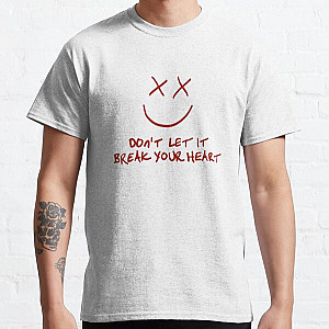 Louis Tomlinson T-Shirts - Louis Tomlinson dont let it break your heart lyrics Classic T-Shirt RB0308