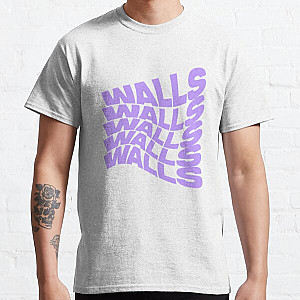 Louis Tomlinson T-Shirts - Walls Louis Tomlinson lilac Classic T-Shirt RB0308