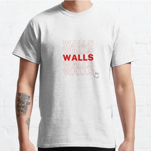 Louis Tomlinson T-Shirts - Walls, Louis Tomlinson Classic T-Shirt RB0308