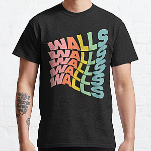 Louis Tomlinson T-Shirts - Walls Louis Tomlinson block colours v10 Classic T-Shirt RB0308