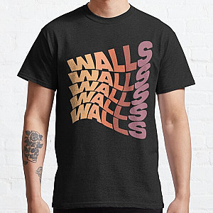 Louis Tomlinson T-Shirts - Walls Louis Tomlinson block colours v11 Classic T-Shirt RB0308