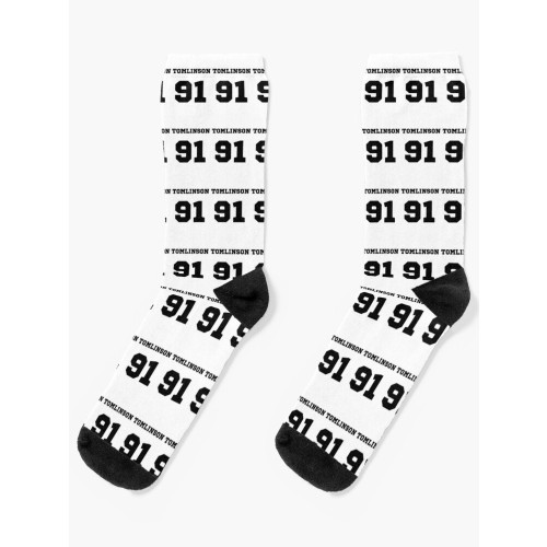 Louis Tomlinson Socks - Tomlinson 91 Socks