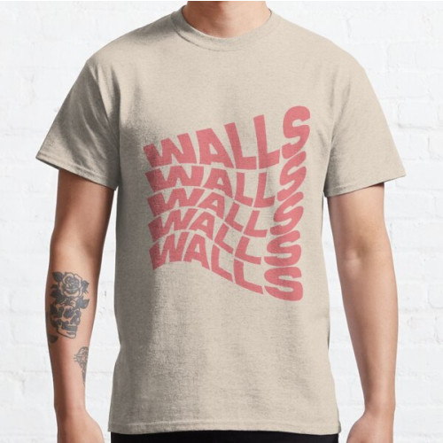 Louis Tomlinson T-Shirts - Louis Tomlinson Walls design Classic T-Shirt RB0308