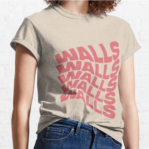 Louis Tomlinson T-Shirts - Louis Tomlinson Walls design Classic T-Shirt RB0308