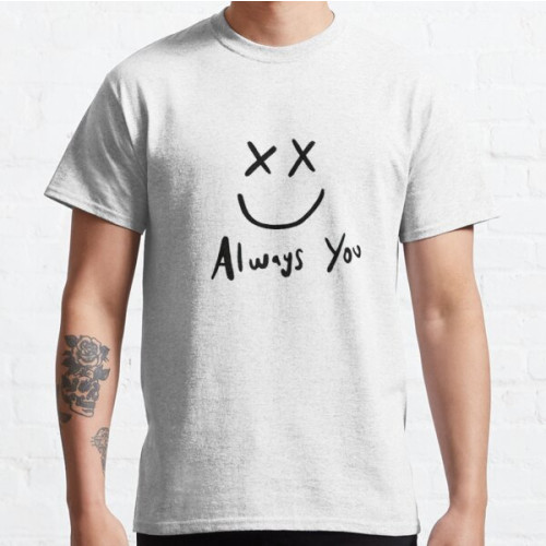 Louis Tomlinson T-Shirts - Louis Tomlinson Always You Classic T-Shirt RB0308