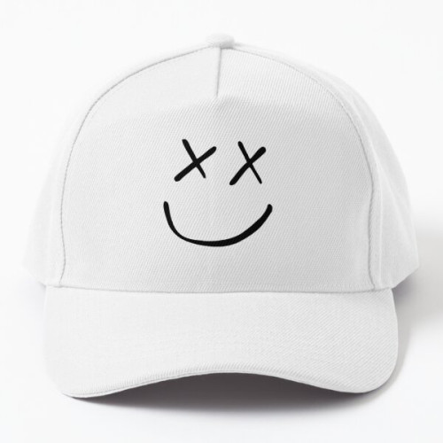 Louis Tomlinson Hats &amp; Caps - Best Seller - Louis Tomlinson Logo Smile Merchandise Baseball Cap RB0308