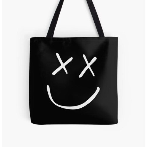 Louis Tomlinson Bags - Best Selling - Louis Tomlinson Logo Smile Merchandise All Over Print Tote Bag RB0308