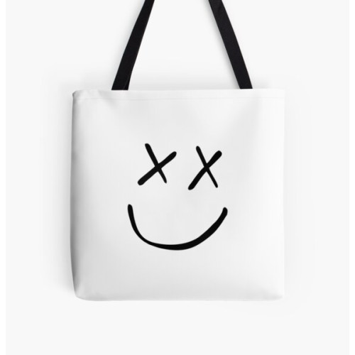 Louis Tomlinson Bags - Best Seller - Louis Tomlinson Logo Smile Merchandise All Over Print Tote Bag RB0308