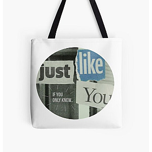 Louis Tomlinson Bags - Louis Tomlinson - Just Like You All Over Print Tote Bag RB0308