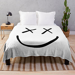 Louis Tomlinson Blanket - Best Selling - Louis Tomlinson Logo Smile Merchandise Throw Blanket RB0308