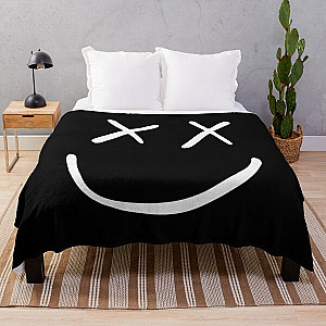 Louis Tomlinson Blanket - Best Seller - Louis Tomlinson Logo Smile Merchandise Throw Blanket RB0308