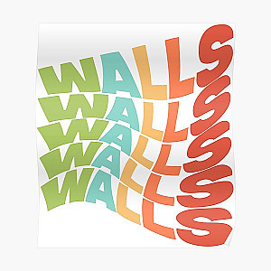 Louis Tomlinson Posters - Walls Louis Tomlinson block colours v5 Poster RB0308