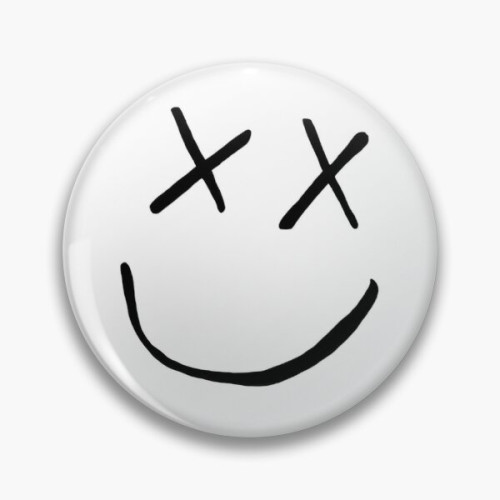 Louis Tomlinson Pins - Louis Tomlinson Smiley face logo Pin RB0308