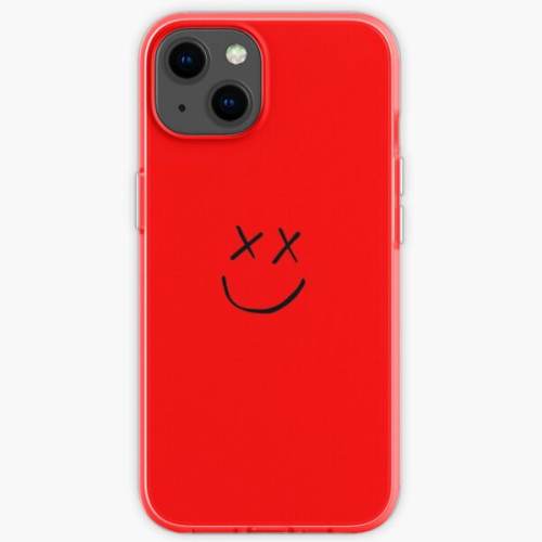 Louis Tomlinson Cases - Smiley - Louis Tomlinson ( red ) iPhone Soft Case RB0308