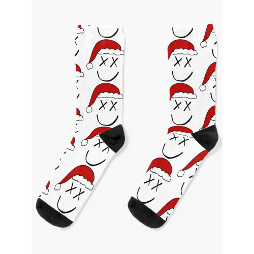 Louis Tomlinson Socks - Louis Tomlinson Christmas hat Socks